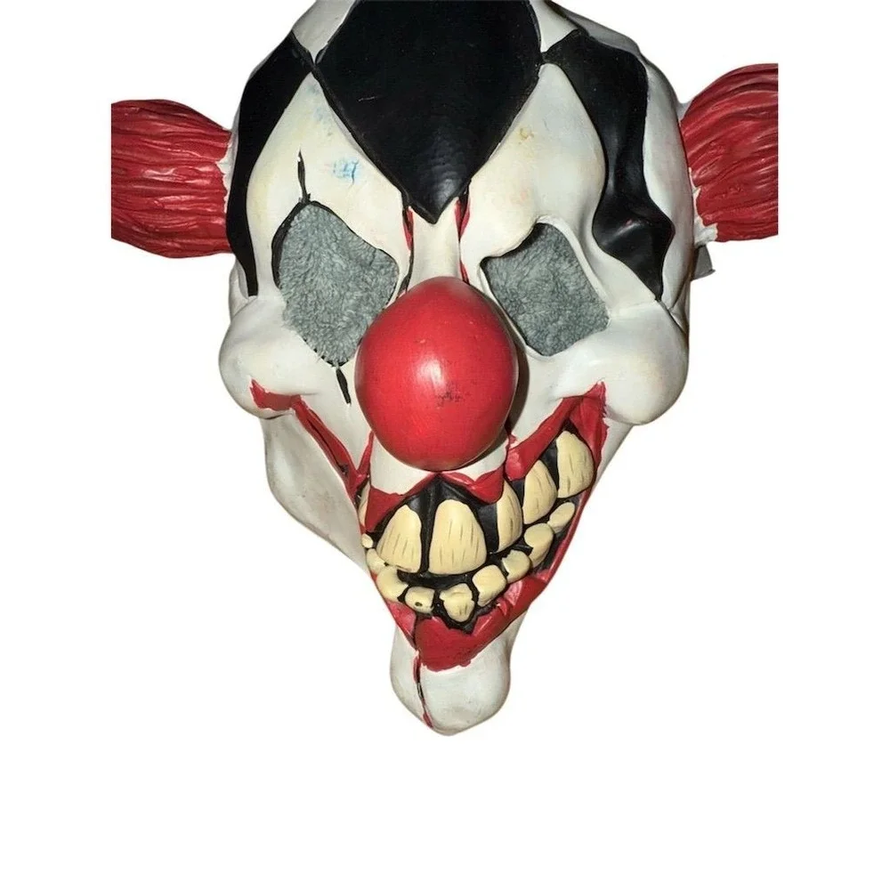 Rubie's Die Laughing Clown Halloween Mask Costume Accessory horror cosplay scary